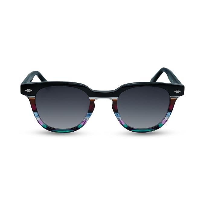 Symmetry |Classic Round Acetate Sunglasses