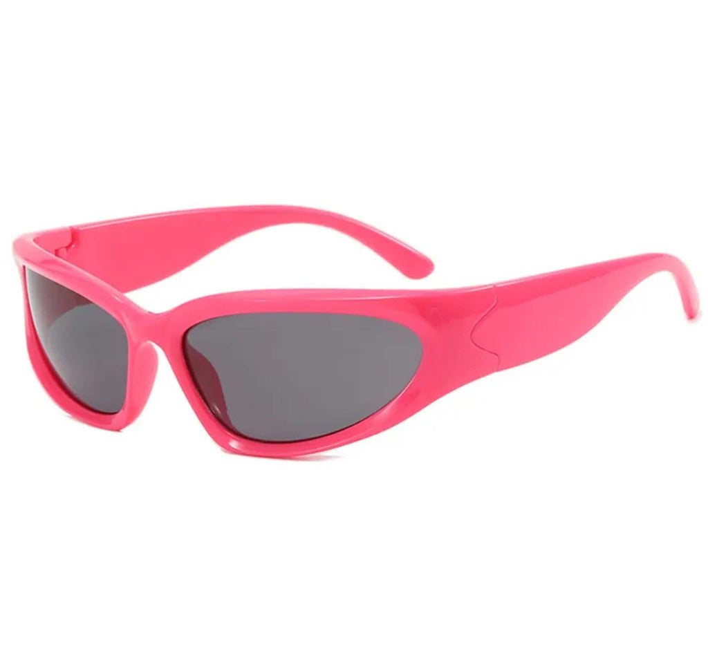 The Interceptor | Futuristic Wraparound Acetate Sunglasses
