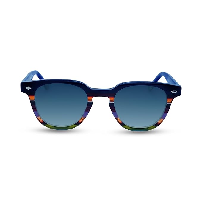Symmetry |Classic Round Acetate Sunglasses