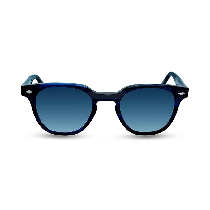 Symmetry |Classic Round Acetate Sunglasses