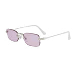 The Novelist | Classic Rectangle Metal Sunglasses