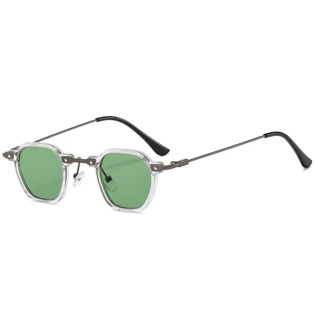 Mayfair | Retro Vintage Square Metal & Acetate Sunglasses