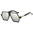 The Architect | Retro Vintage Hexagonal Acetate Sunglasses