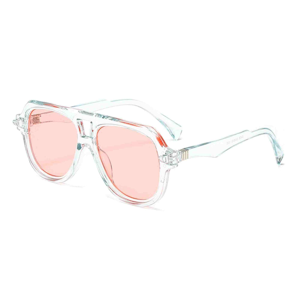 Graphite | Oversized Fashion Navigator Acetate Sunglasses