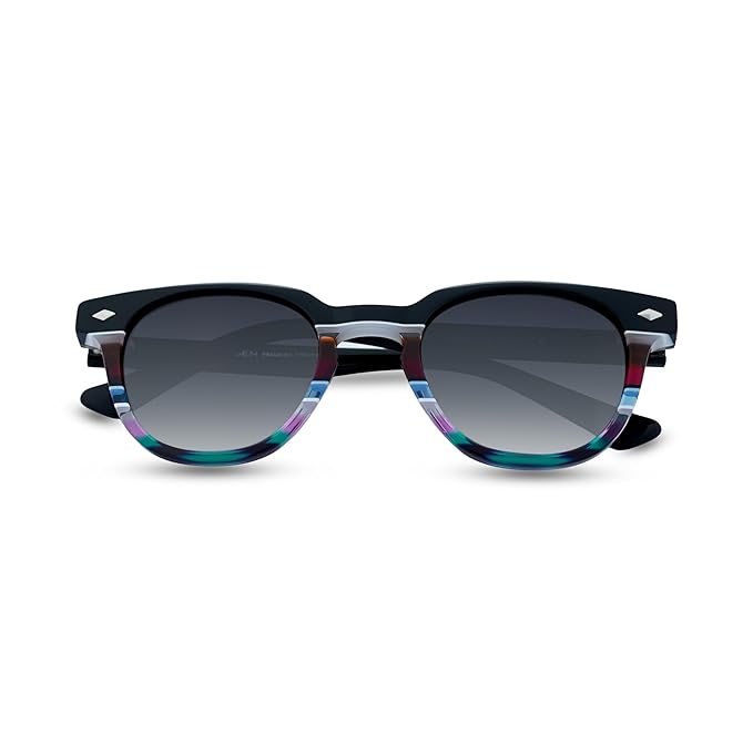 Symmetry |Classic Round Acetate Sunglasses
