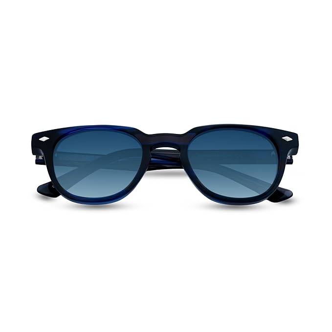 Symmetry |Classic Round Acetate Sunglasses