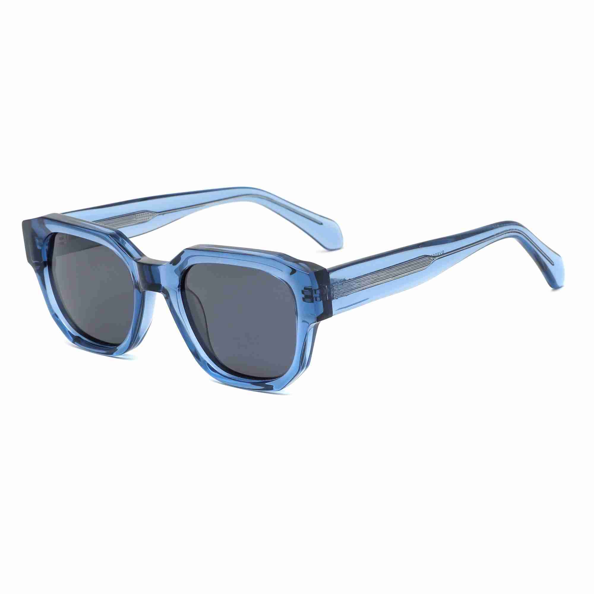 Bordeaux | Classic Square Acetate Sunglasses