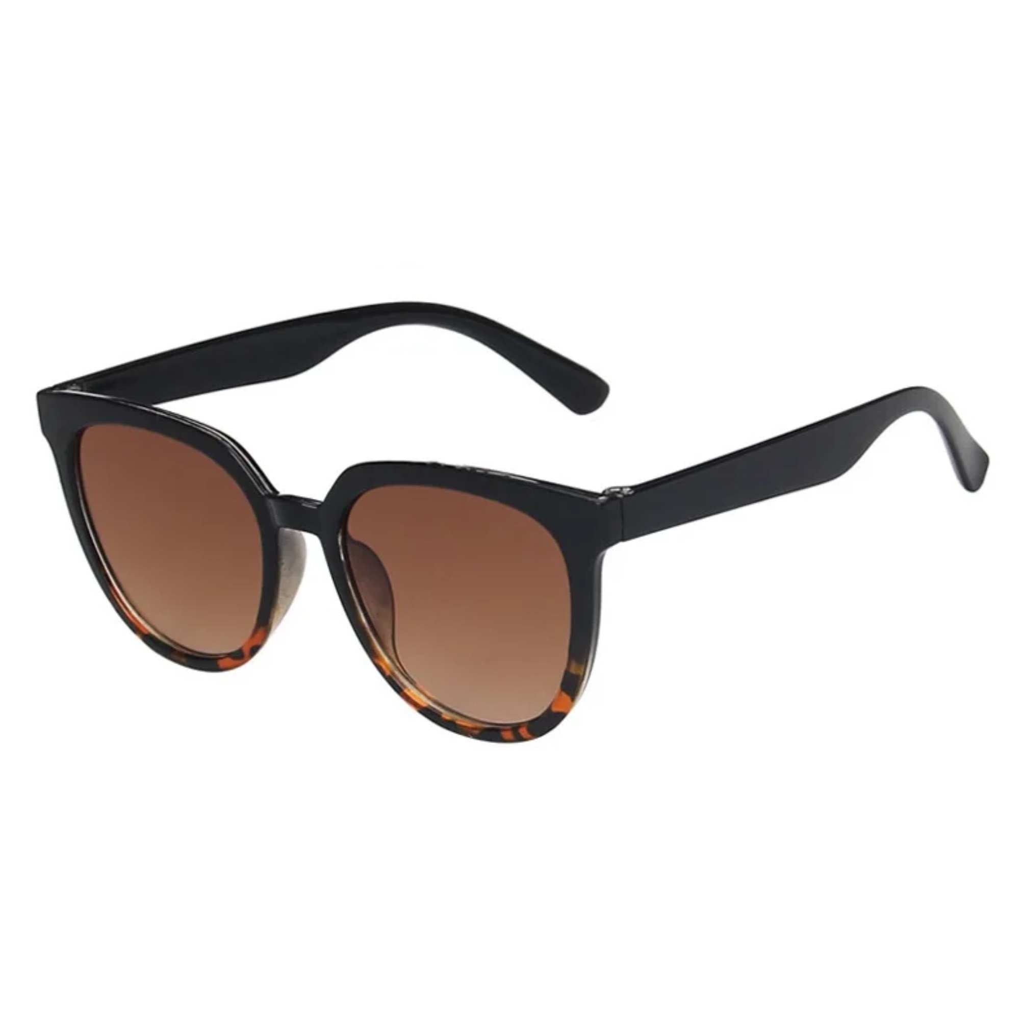 Topaz | Oversized Retro Round Acetate Sunglasses