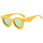 Aix | Funky Round Acetate Sunglasses
