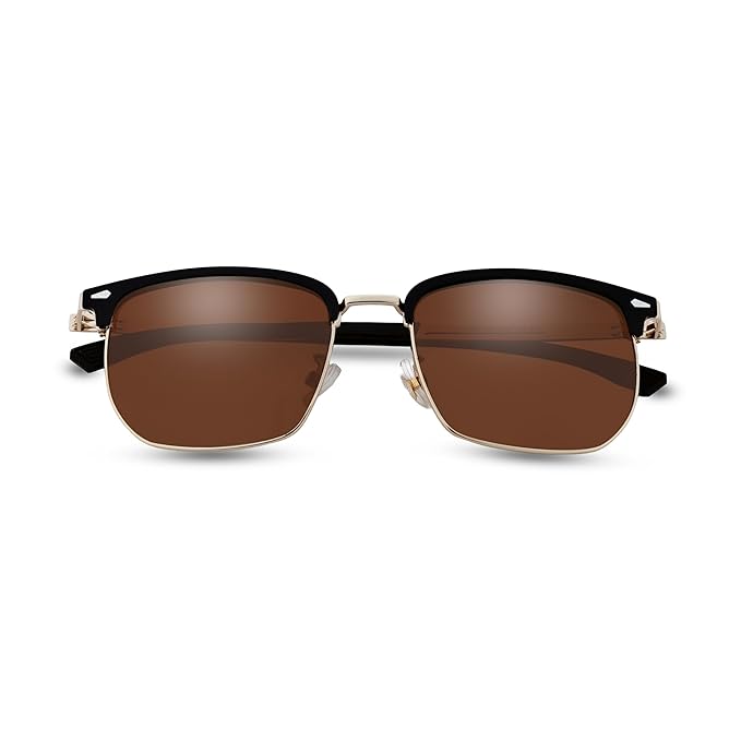 Ravello |Classic Clubmaster Metal Sunglasses