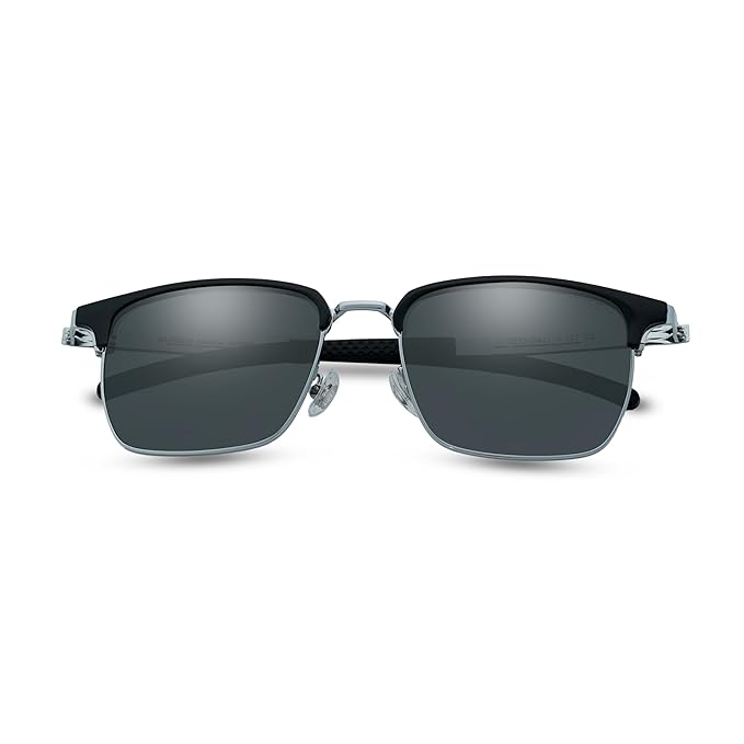 The Aviatrix |Classic Clubmaster Metal Sunglasses