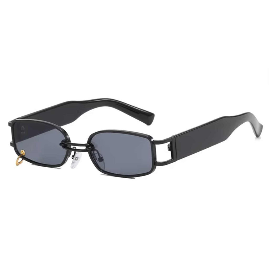 Axiom | Fashion Rectangle Metal & Acetate Sunglasses