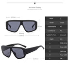 The Vanguard | Fashion Square Acetate Sunglasses