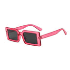 Sienna Glow | Classic Rectangle Acetate Sunglasses