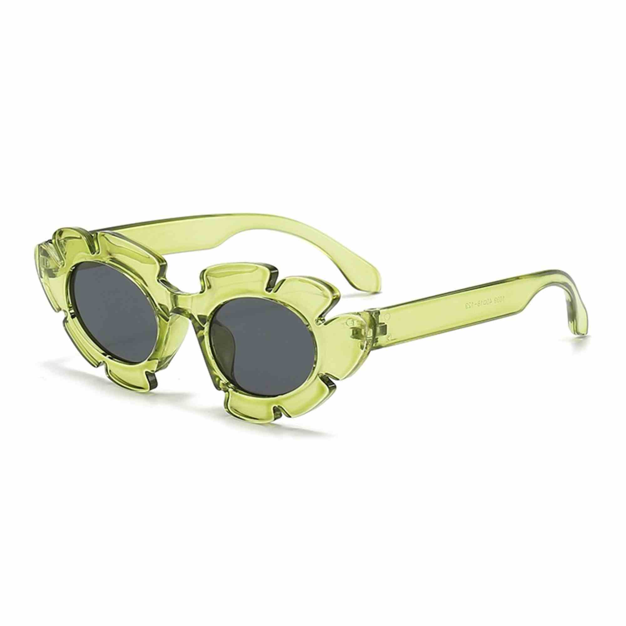 Aura | Fashion Oval Acetate Sunglasses