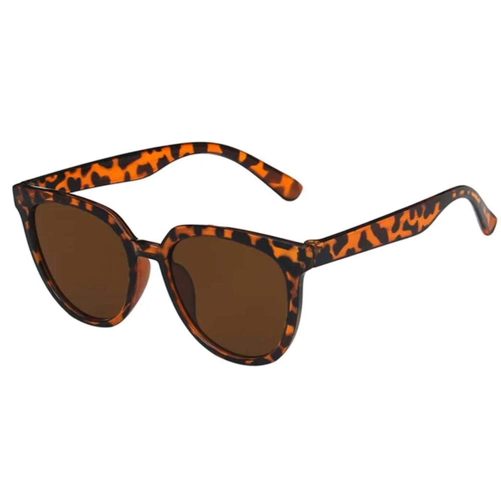 Topaz | Oversized Retro Round Acetate Sunglasses