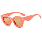 Aix | Funky Round Acetate Sunglasses