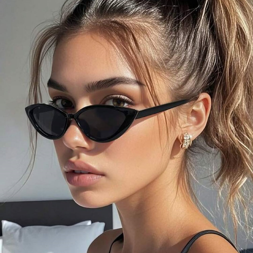 Quartz |Fashion Cat-Eye PC Sunglasses