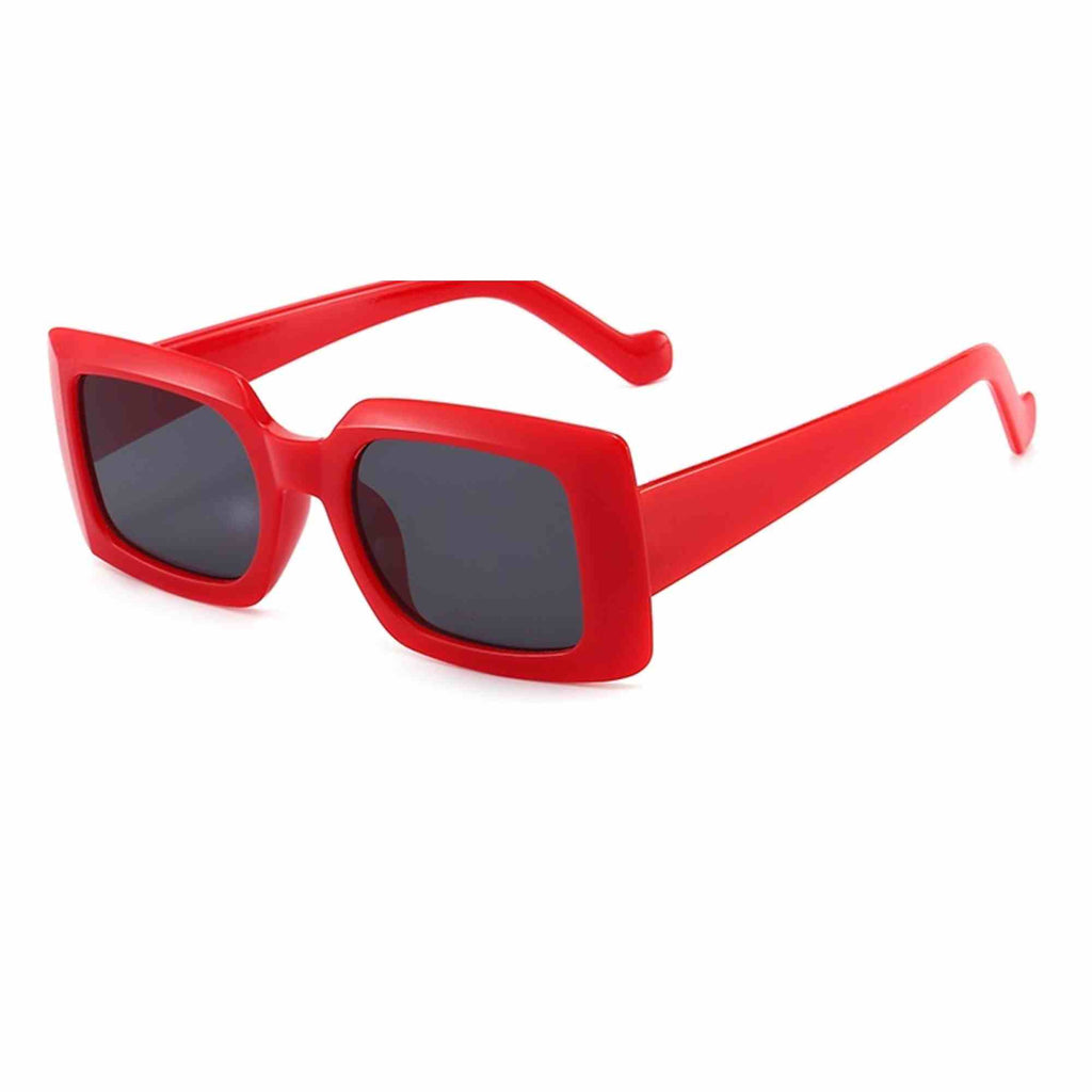 The Critic | Fashion Rectangle Acetate Sunglasses