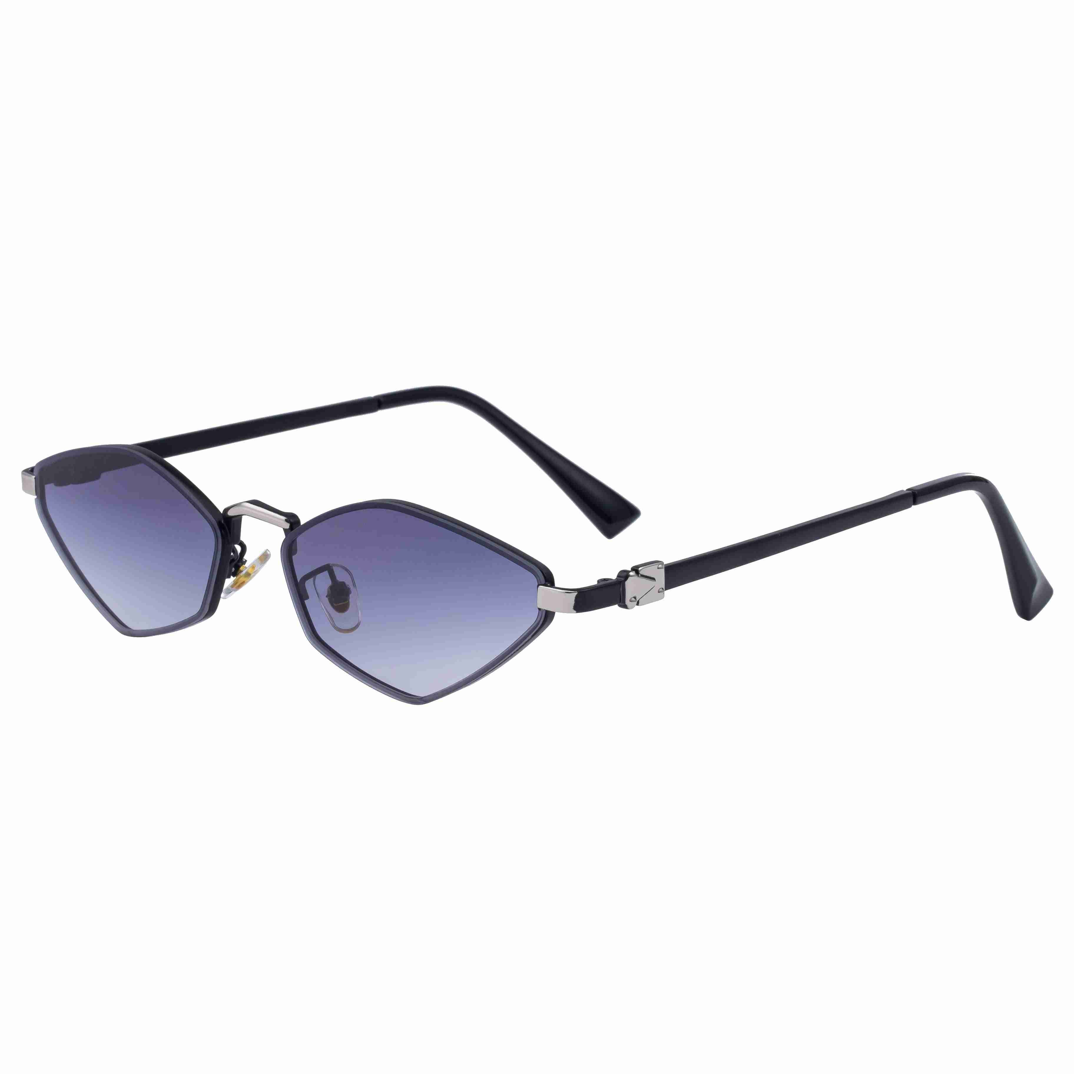 Onyx | Classic Cat-Eye Metal Sunglasses