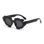 Aura | Fashion Oval Acetate Sunglasses