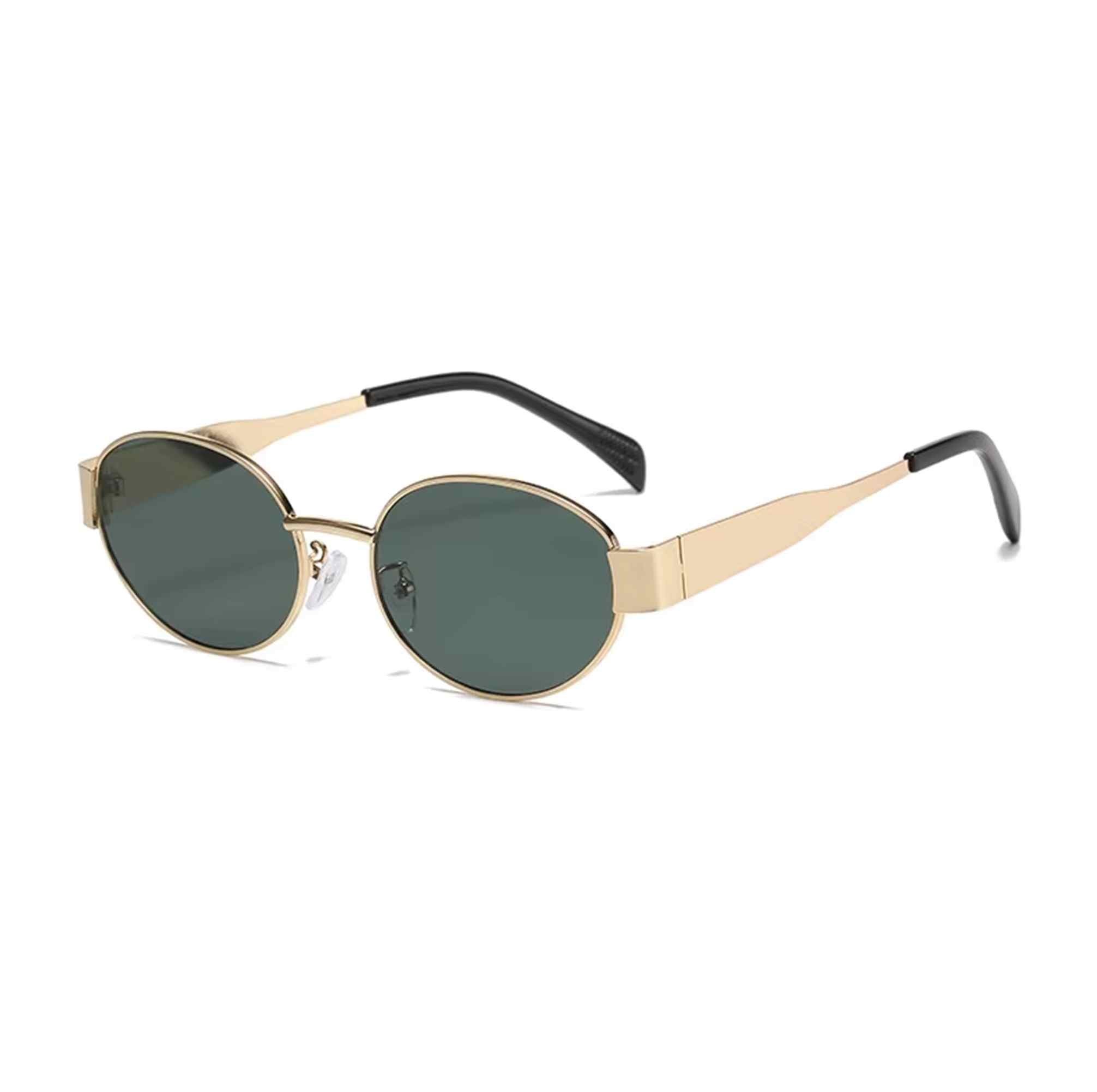 Nova Wire | Classic Oval Metal Sunglasses