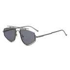 Dakota | Futuristic Navigator Metal Sunglasses