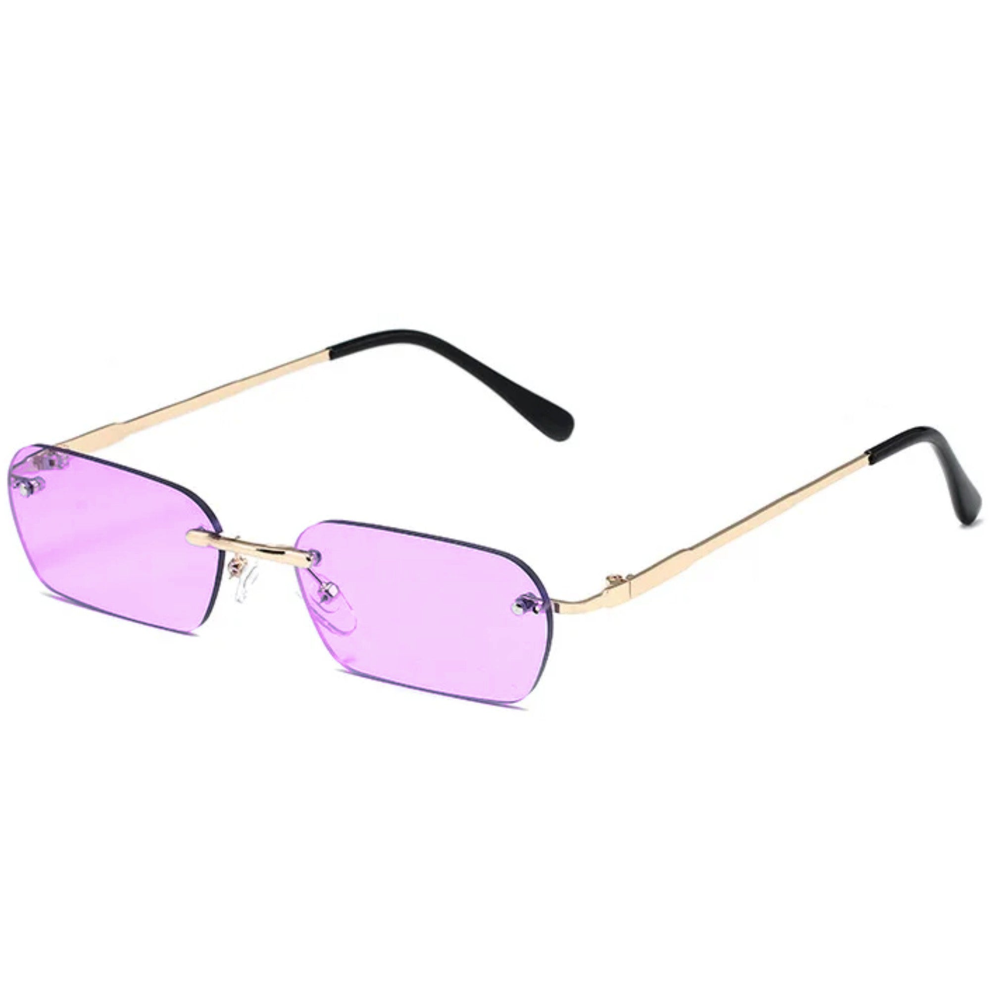 The Realist | Classic Rectangle Metal Sunglasses