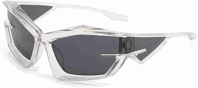 Aero Zenith | Futuristic Wraparound Acetate Sunglasses