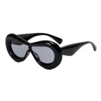 The Icon | Funky Oval Acetate Sunglasses