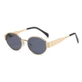 Nova Wire |Classic Oval Metal Sunglasses