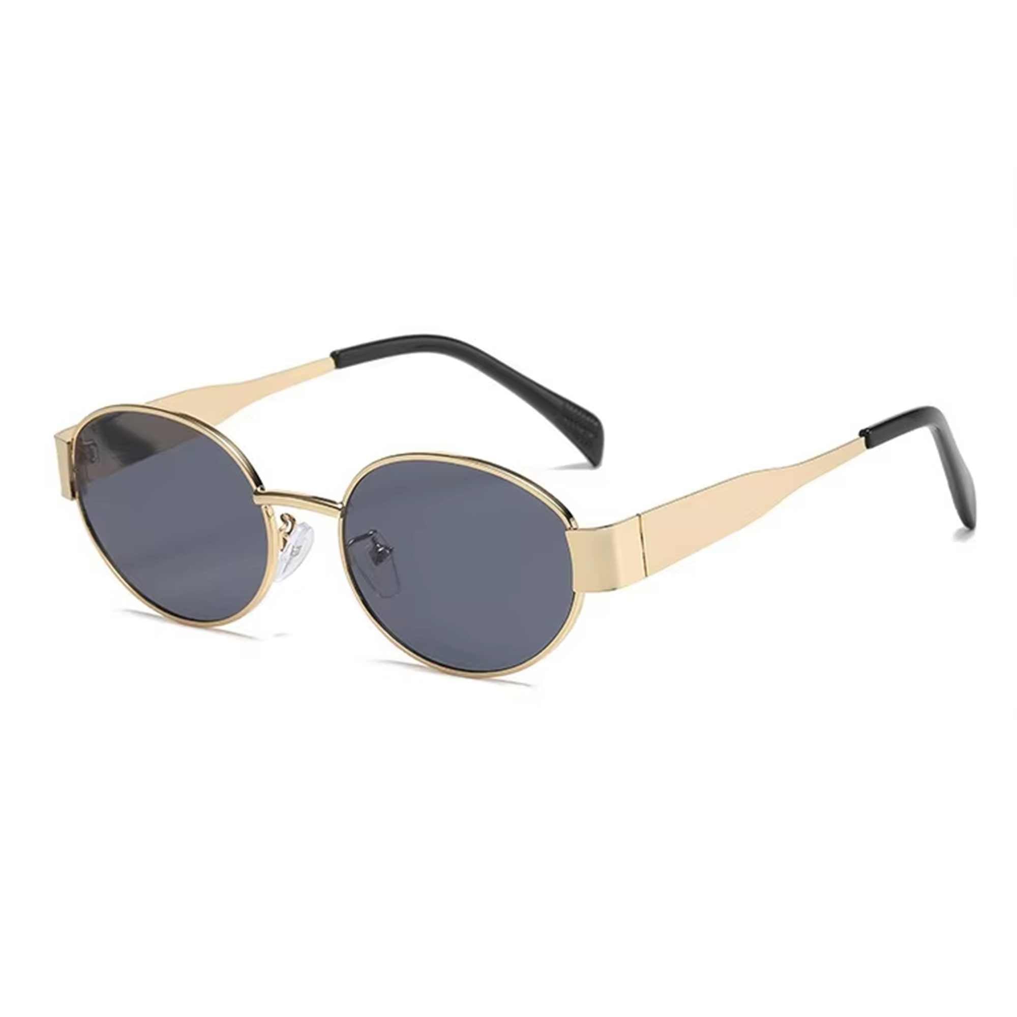 Nova Wire | Classic Oval Metal Sunglasses