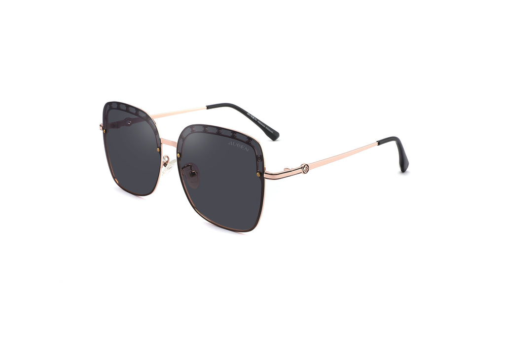 Bristol | Oversized Square Metal Sunglasses