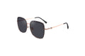 Bristol | Oversized Square Metal Sunglasses