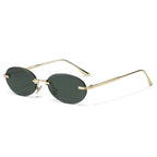 Jasper | Classic Oval Metal Sunglasses