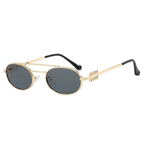 Volt | Classic Oval Metal Sunglasses