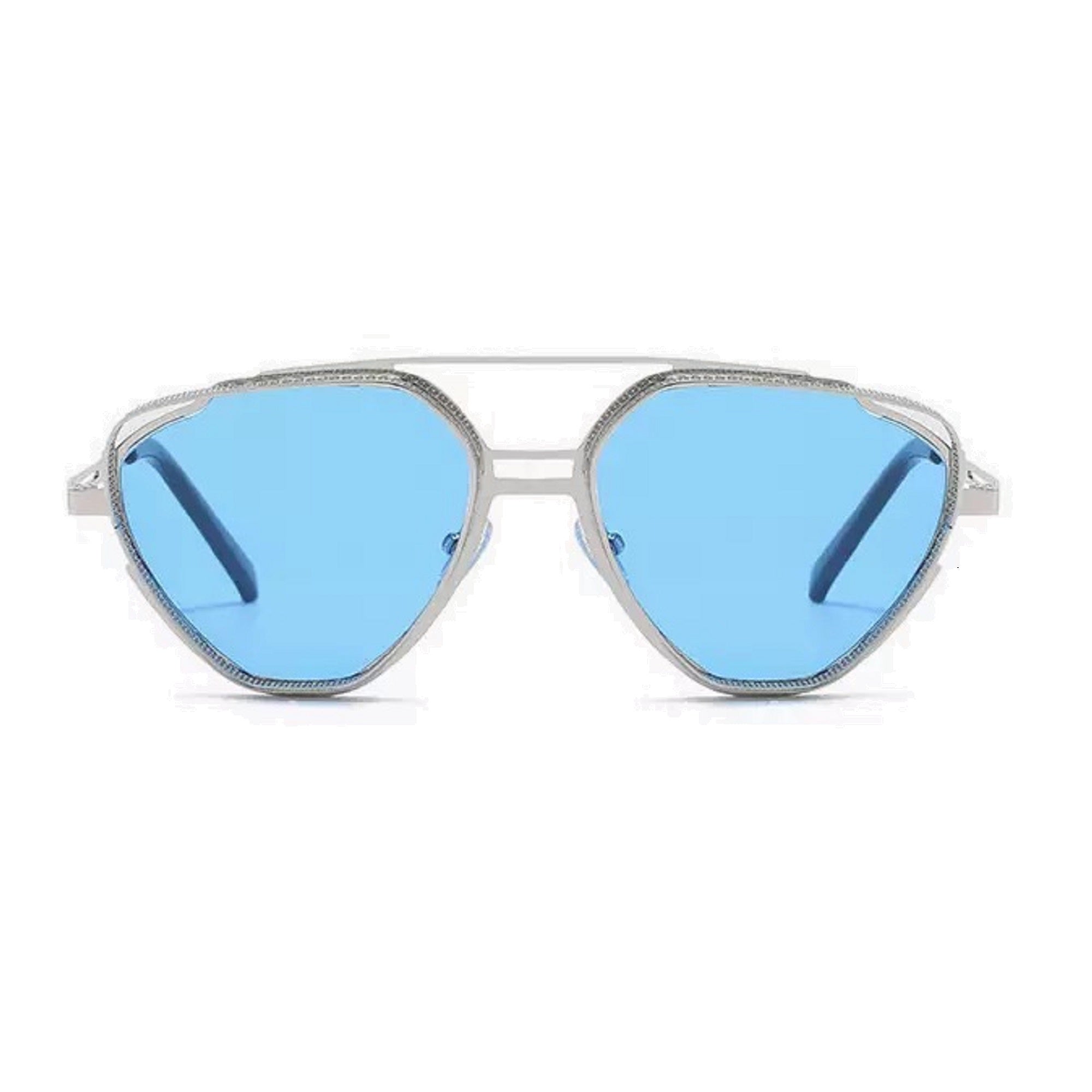 The Director |Retro Vintage Pilot Metal Sunglasses
