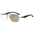 Shift Arden | Photochromic Rectangle Rimless Sunglasses