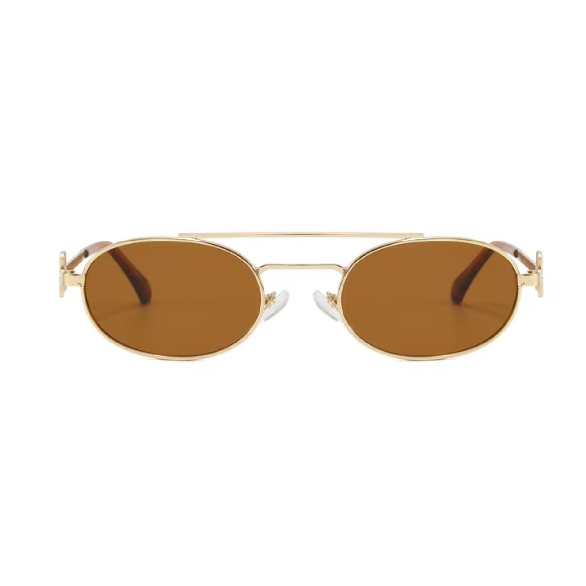 Volt | Classic Oval Metal Sunglasses