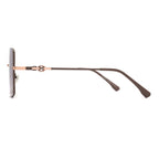 Caspian |Oversized Square PC Sunglasses