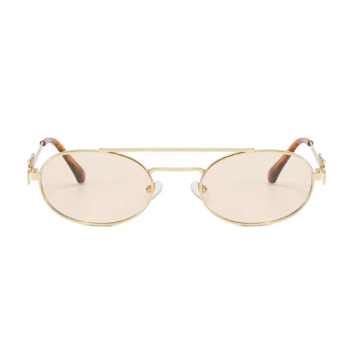 Volt | Classic Oval Metal Sunglasses