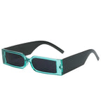 Tribeca | Futuristic Rectangle Acetate Sunglasses