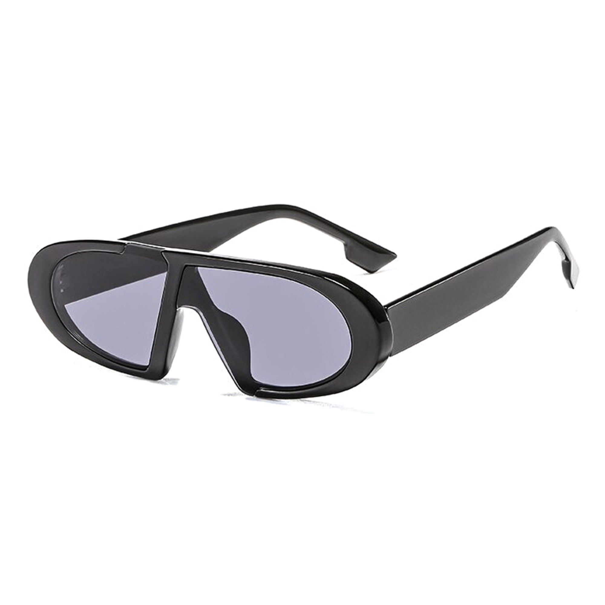 Pinnacle | Futuristic Oval Acetate Sunglasses