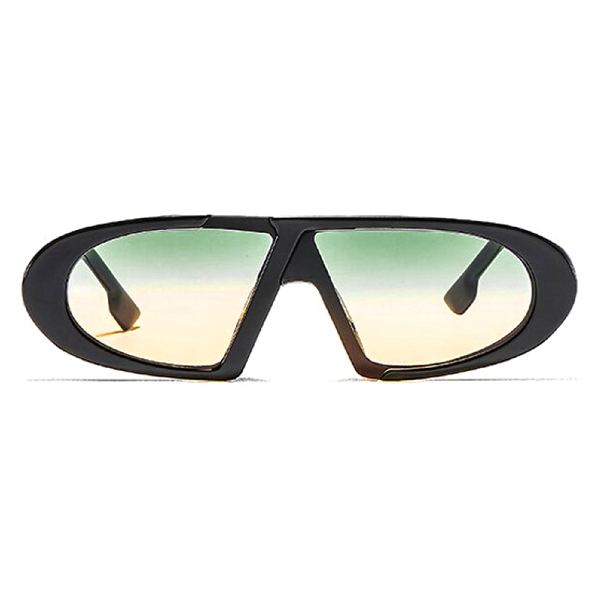 Pinnacle | Futuristic Oval Acetate Sunglasses
