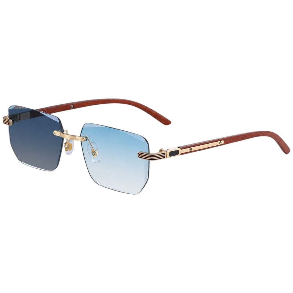 Shift Sora | Photochromic Rectangle Rimless Sunglasses
