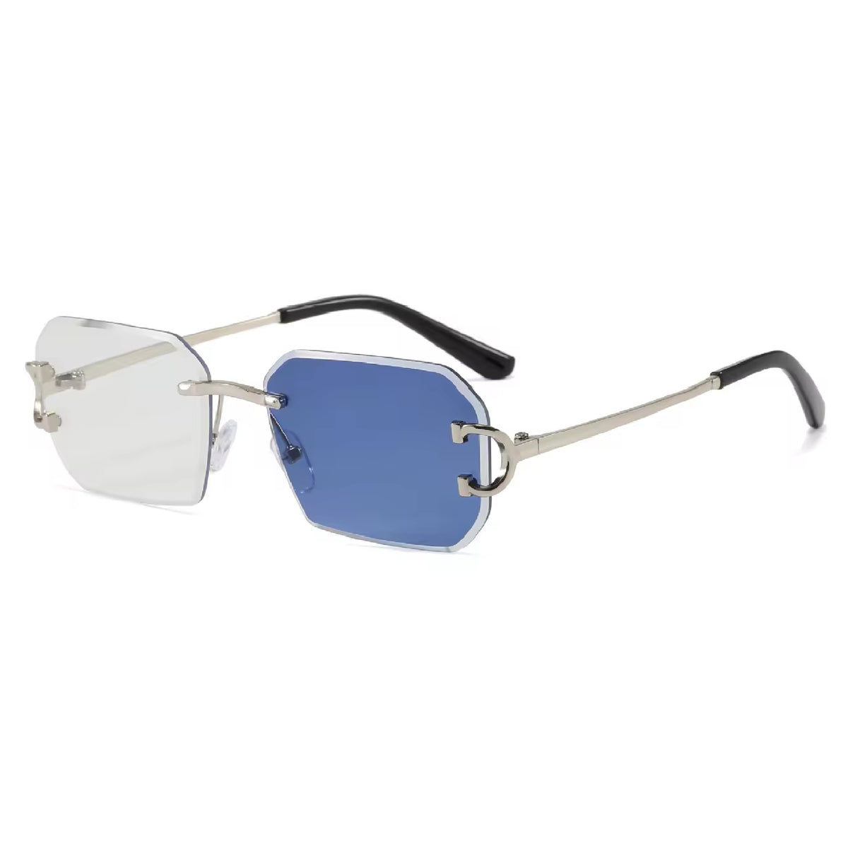 Shift Varen | Photochromic Rectangle Rimless Sunglasses