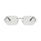 Shift Varen | Photochromic Rectangle Rimless Sunglasses