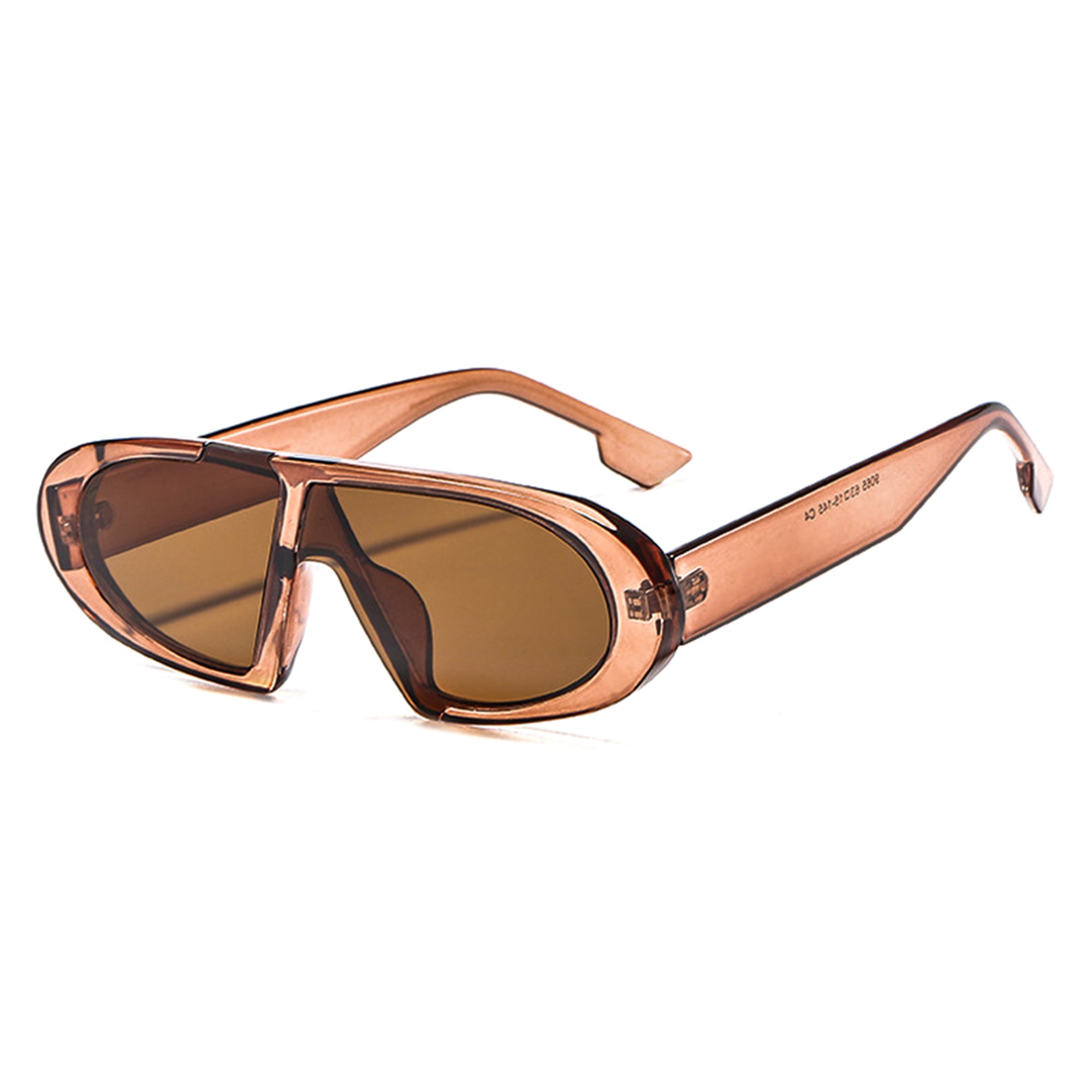 Pinnacle | Futuristic Oval Acetate Sunglasses
