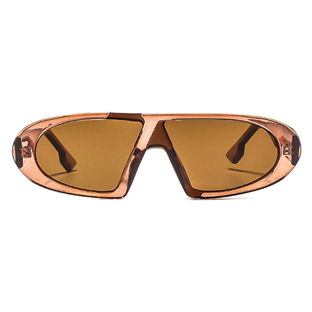 Pinnacle | Futuristic Oval Acetate Sunglasses
