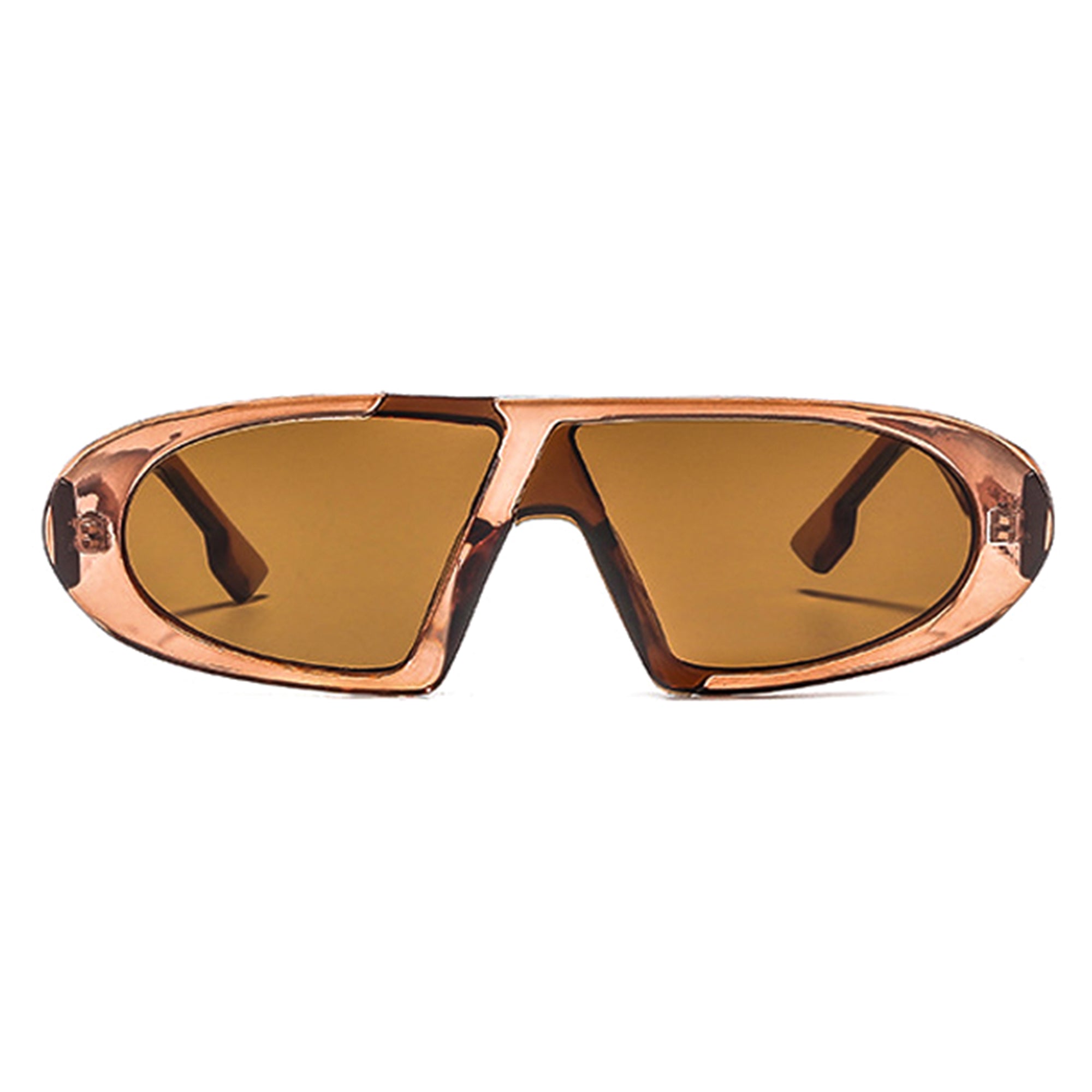 Pinnacle | Futuristic Oval Acetate Sunglasses